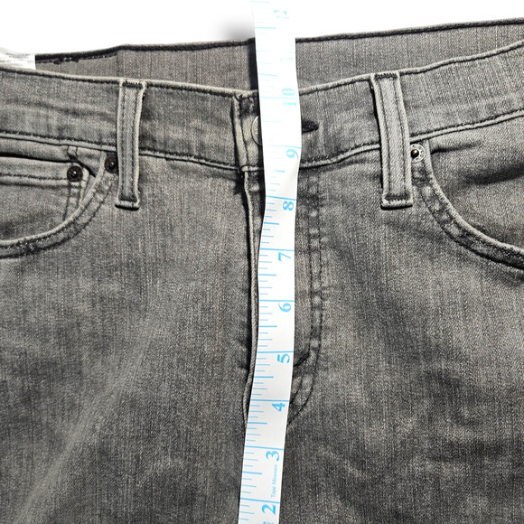 EUC Levi's 510 Skinny Flex Stretch Fit High Rise Jeans Sz. 30x28 Washed Black - Picture 8 of 11